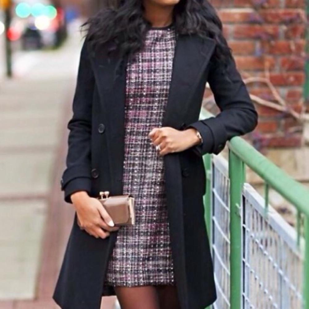 Banana republic tweed shift dress - size 0
